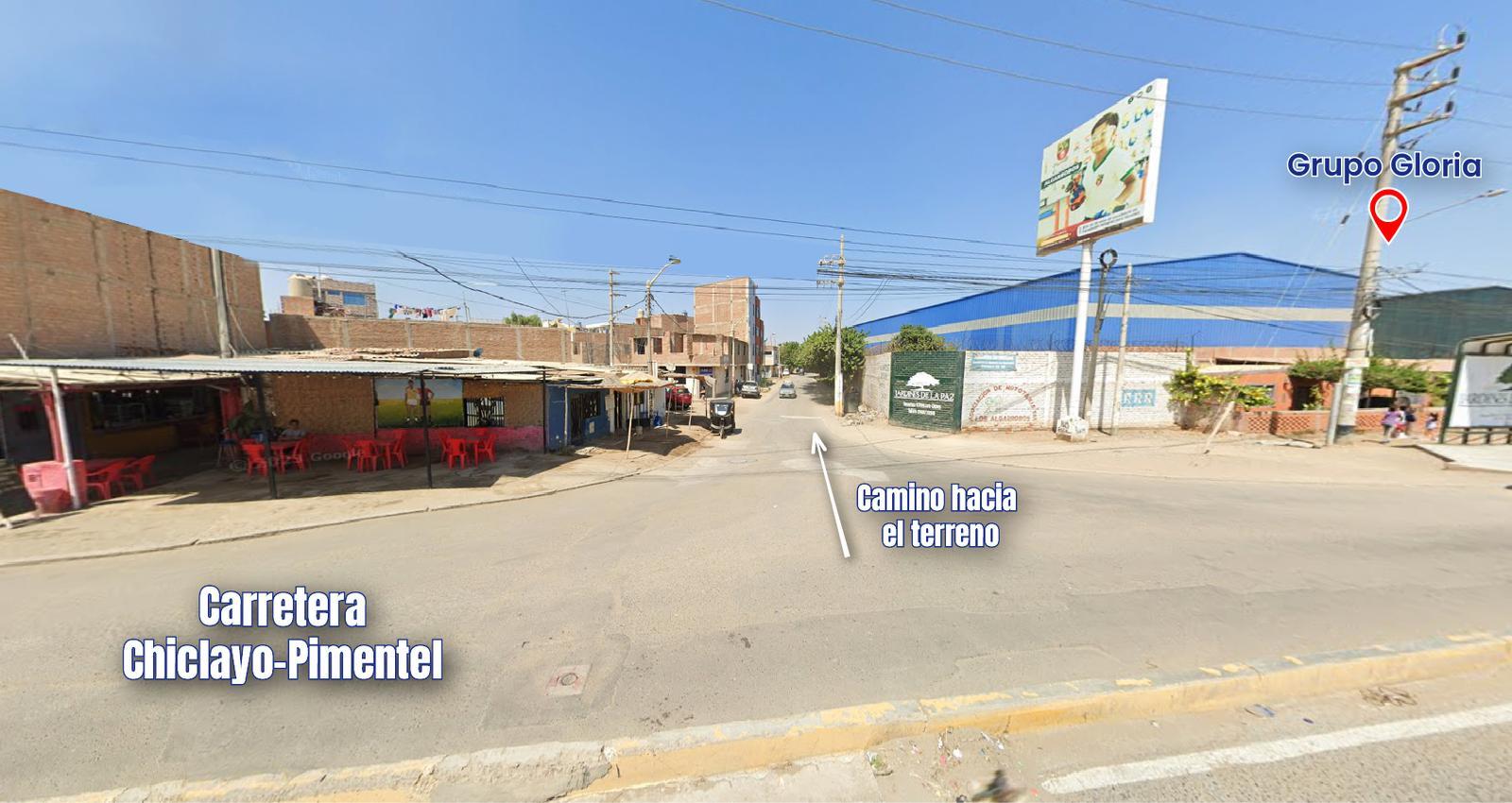VENTA DE TERRENO DE 464.98 M2 EN SECTOR LA GARITA, PIMENTEL